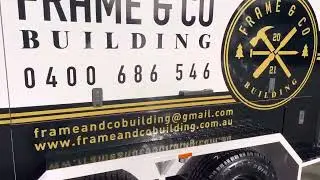 Frame & co TP96 walk around - uprising engineering tradesman trailer