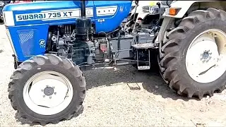 Swaraj 735 Xt 4 Star | 2025 में नया ट्रैक्टर लेने से पहले एक बार इसे जरुर देखले | Side Gear With 4wd