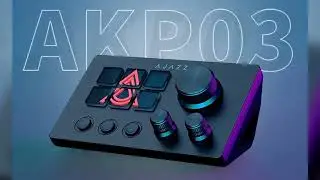 A must-have product! Ajazz AKP03E Desktop Helper Desk Console Panel Controller Programmable Macro