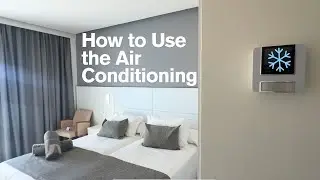 How to Use the Air Conditioning at the Son Matias Beach Hotel, Palmanova, Mallorca