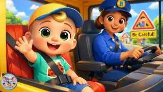 Be Careful on the Bus! 🚌 Bus Safety Song | Nursery Rhymes & Kids Songs - Chapz Curious Kids