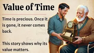 Value of Time || A Life ChangingMotivational Story || Improve Your EnglishFluency✅