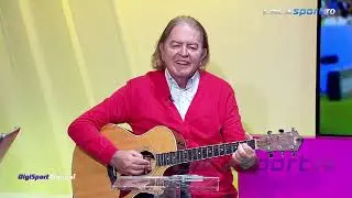 Ducu Bertzi și Aurel Țicleanu, colinde în direct, la Digi Sport Matinal