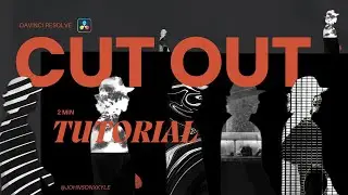 DaVinci Resolve Cut out Collage Effect Tutorial 2 MIN