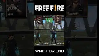 Dj Alok character vs Andrew character hp test #shirts. #freefire #viral