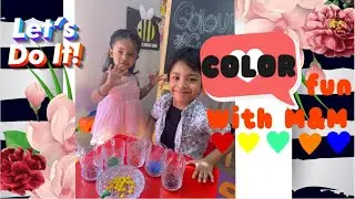 learn colors with m&m candy V2FUNWORLD