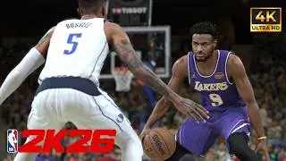 NBA 2K26 | Lakers vs Mavericks | Doncic vs Flagg | 4K Ultra Realistic Full Game Jan 24 2026