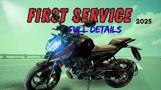 KTM Duke 250 Gen3 2025 First Service Full Details 🏍️ | Total Cost Revealed | Tips For New Owners