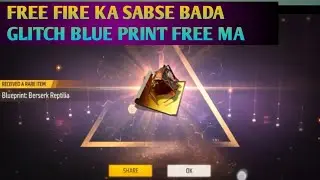 FREE FIRE KA SABSE BADA GLITCH BLUE PRINT FREE MA #trend #amitbhai #totalgaming #2bgamer