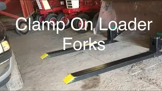 Clamp On Loader Forks