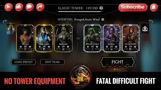 Fatal Klassic Tower 189 & Reward 🎮 Mortal Kombat Mobile/MK Mobile/MKM #mortalkombatmobile #mkmobile