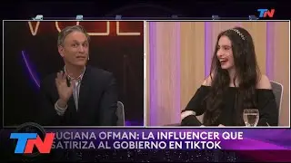 La influencer que satiriza al gobierno: 