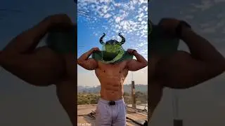 papa kai beta bodybuilder banega😎😁