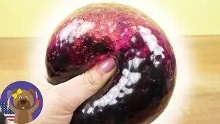 Water Pearls ANTI-STRESS BALL - Pink and Purple Orbeez Water Pearls in Balloon - DIY Ideas