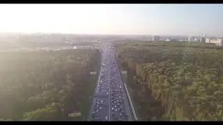 Тропарёвский парк Drone video