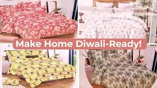 🎁 Perfect Diwali Gift for Family & Friends &mdash; Soft Cotton Bed Sheets!