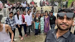 SUNSAR WATERFALL FARVA GAYA ll BROTHER & SISTER......!! ❤️🫶🏻
