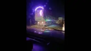 Police action last night Robbers set up a roadblock on Sahiwal Road and started looting. call of 15
