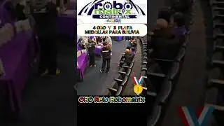 Entrega de Medallas 4 Oro y 3 Plata para Bolivia en la Robomatrix Continental Jr 2025