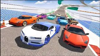 Mastering the Mega Ramp: GT Car Stunts & Perfect Landings hashtag
