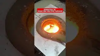 Demonstration of Intermediate Frequency Melting Furnace Operation