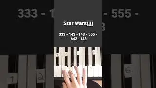 Star Wars - The Imperial March (Darth Vader's Theme) |Piano Tutorial #shorts #short #piano #tutorial