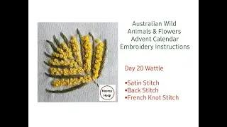 #Australian #Christmas Advent Calendar &lsquo;Day 20 Wattle&rsquo;