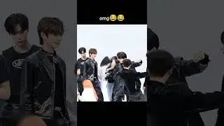 One more step and he's about to join them 💀 #boys2planet #anxin #sangwon #geonwoo #shorts