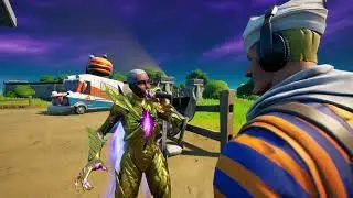 Fortnite Season 6 Gold Enlightened Skins Victory Compilation