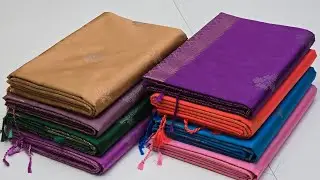 Low Price Semi Silk Sarees || Fancy Colors || Party Wear Designer Sarees || Sri Sai Kumudha Silks 