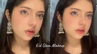 Eid Glam Makeup Tutorial 🌙 Desi Douyin Makeup for Eid 𐙚