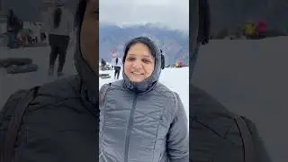 Auli December 2021 | Snowfall | Skiing | Mihirs holiday 2021