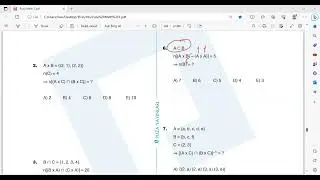 Puza Math 1 Kartezyen Çarpım Test 1- 2 #math