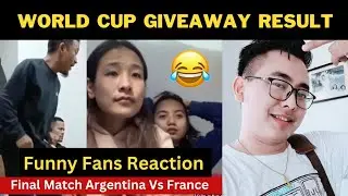 Argentina Fans Reaction Fifa World Cup 2022 Final Match & Giveaway Result
