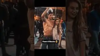 Power of Muscles 😱💪 #motivation #gym #power #public #reels
