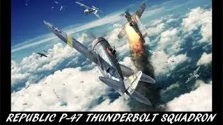 Видео из прошлого [28] - Эскадрилья P-47 Thunderbolt компании Republic (1945)