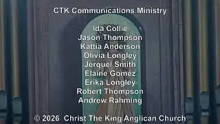 CTK Live Mass - Presentation of Our Lord - Epiphany 4 :: 2.1.26 - 10AM