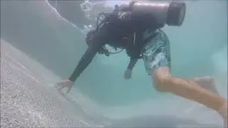 Lots of Damage in this Vinyl Pool Liner