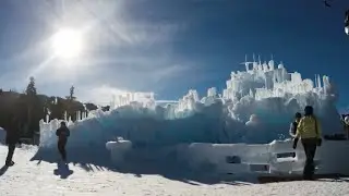 Deer Valley's apres ski ice castle