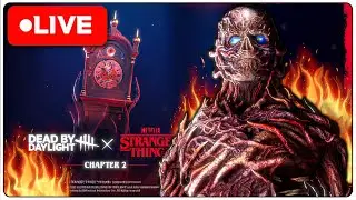 🔴VECNA LEVELN🔥Giveaway auf Twitch! - DBD x Stranger Things Chapter 2 | Dead by Daylight Live Stream