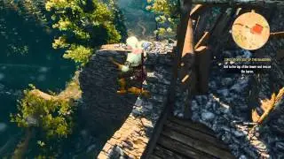 The Witcher 3: Wild Hunt Ciri Vs. Basilisk