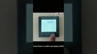 Acrel Electric|How to set the AMC series energy meter communication parameters?