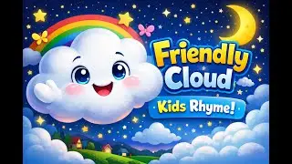 Friendly Cloud ☁️ | Cute Nursery Rhyme for Kids | Mimi Kids