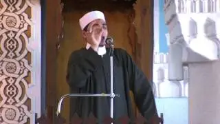 الشيخ سيد شلبى وخطبة عن الام فى الساحه الحسينية للسادة الرفاعية