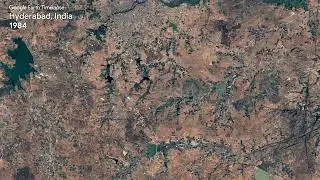 Hyderabad, India - Earth Timelapse