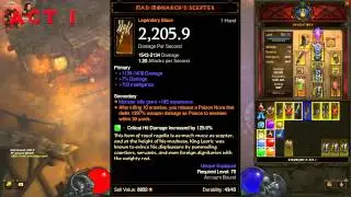 Diablo 3: Reaper of Souls - Adventure Mode Bounty Reward Legendary Items