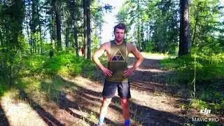 Rustic Workout In The Woods