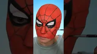 Spider-Man makeup tutorial 🕸️ #sfx #makeuptutorial #creativemakeup