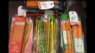 Thrift Store Pencil Haul