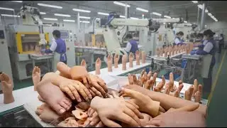 Inside Silicone Hand Factory | Step-by-Step Process of Making Realistic Silicone Hands